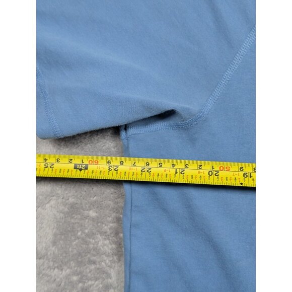 Carhartt T Shirt Mens Large Blue Relaxed Fit Barn Chore Rugged Tuff Work - Picture 8 of 10